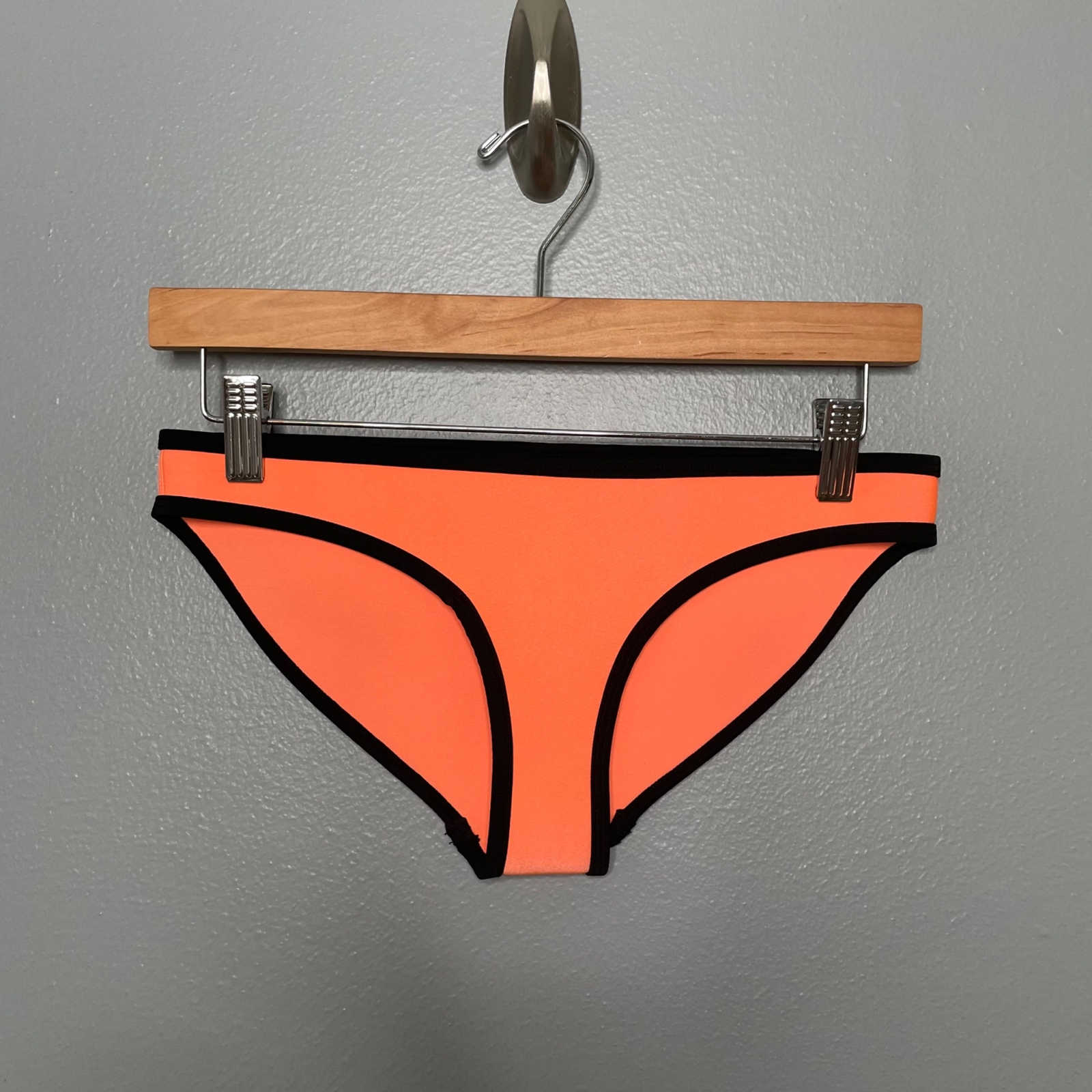 orange triangl swimsuit
