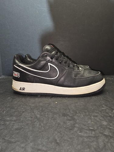 Nike Air Force 1 Low Retro NYC Kith 2016 Black White Red 845053-002 Mens Sz 11.5 - Picture 6 of 13