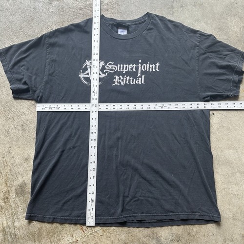 Vintage Superjoint Ritual use once and destroy metal black tee 2XL XXL - Picture 5 of 8