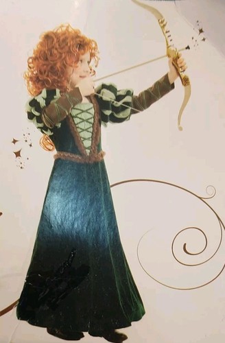 ORP Green Costume Dress Child XS (4) Merida Brave Shrek Wicked - Picture 1 of 9