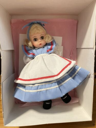 Bambola 8" Madame Alexander Alice 1993 #492 con scatola
