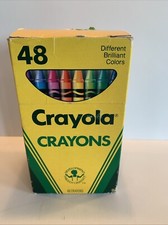 48 Crayola Crayons 1988 Binney&Smith Made In U.S.A. Unopened Box 