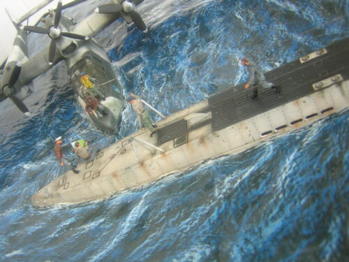 DIORAMA BLOHM VOOS BV 138 & UBOOT U-BOAT SUBMARINE SUBMARINO escala 1/72 - Imagen 5 de 18