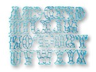 Carnival Font Alphabet And Numbers Cookie Cutters - Entire Set