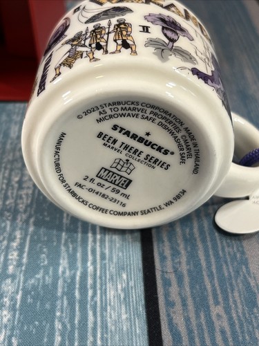 Starbucks Coffee Cup Been There Series Disney Marvel Wakanda Ornament 2oz Mug - Imagen 5 de 5