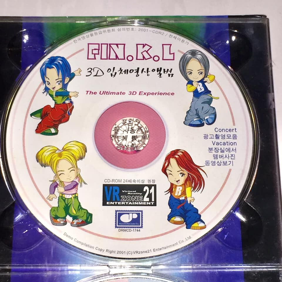 K-POP・アジア Fin.K.L 2001 THE SECOND LIVE CONCERT CD K-POP・アジア Fin.K.L 2001 THE SECOND LIVE CONCERT CD Fin