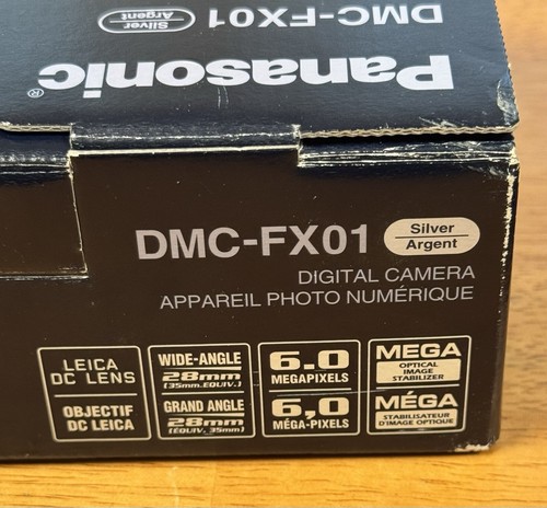 Panasonic Lumix DMC-FX01 Camera 6.0 Megapixel, 3.6x Optical/4x Digital Zoom - Picture 22 of 23