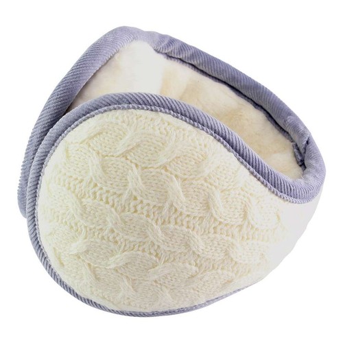 Hombres Invierno Cálido Sombrero Tejido Visera Gorro Forrado de Vellón Billed Gorro con Ala Gorra - Imagen 16 de 16