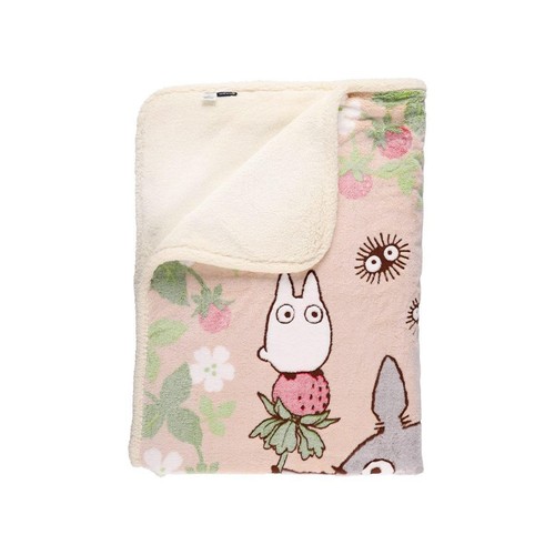 My Neighbor Totoro "Found a Strawberry" Blanket Bedding H200×W140cm Marushin - Picture 13 of 24
