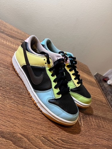 Size 7 Men / 8.5 Women Nike Dunk Low Free 99 Black - CLEAN - Picture 3 of 5