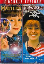 MATILDA & PIPPI LONGSTOCKING - Double Feature - Factory Sealed - DVD - PG