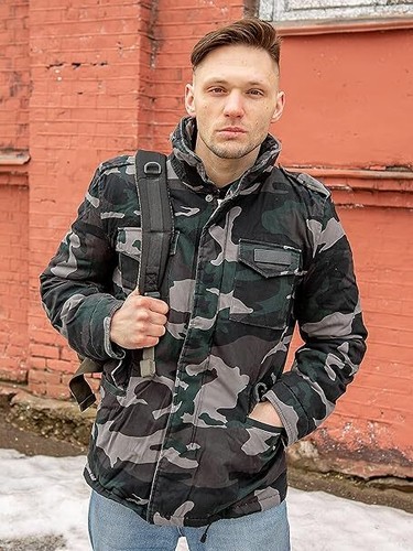 Surplus Raw Vintage Herren Paratrooper M65 Fieldjacket Giant Parka Winterjacke - Bild 45 von 45