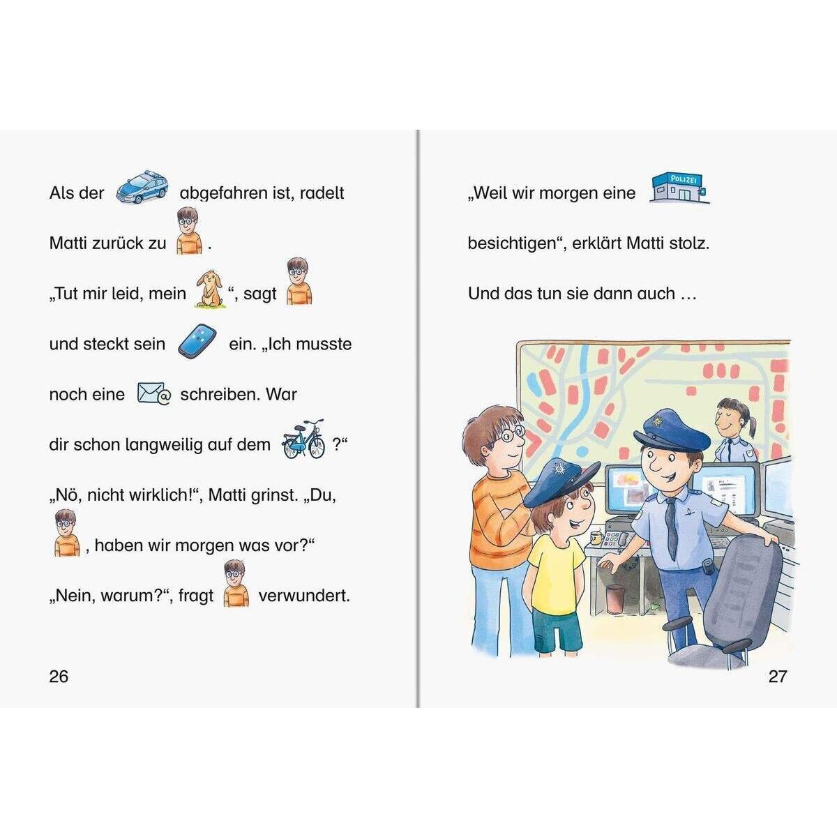 Thumbnail - Ravensburger Leserabe Vor-lesestufe: Polizeigeschichten
