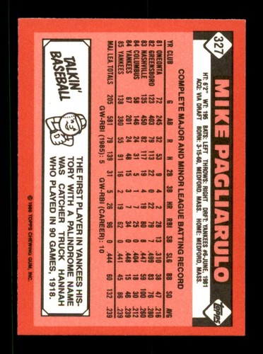 1986 Topps Tiffany 272-527 EX-MT/NM Pick From List All PICTURED - Picture 100 of 470