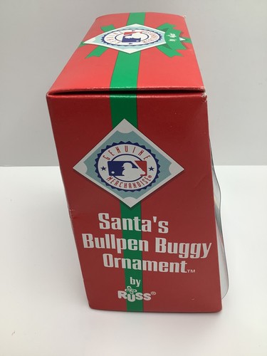 Chicago White Sox Russ Santa’s Bullpen Buggy Christmas Ornament Collectible - Picture 5 of 8