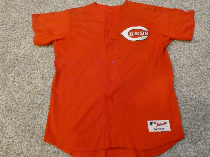 2001 - CINCINNATI REDS - Gulf Coast League - GAME WORN JERSEY