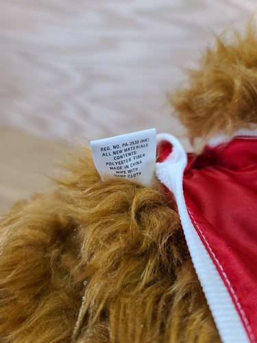 Vintage Alien Productions Alf 10" Plush Puppet w/ Red Orbiters Shirt & Hat 1988 - Picture 12 of 12