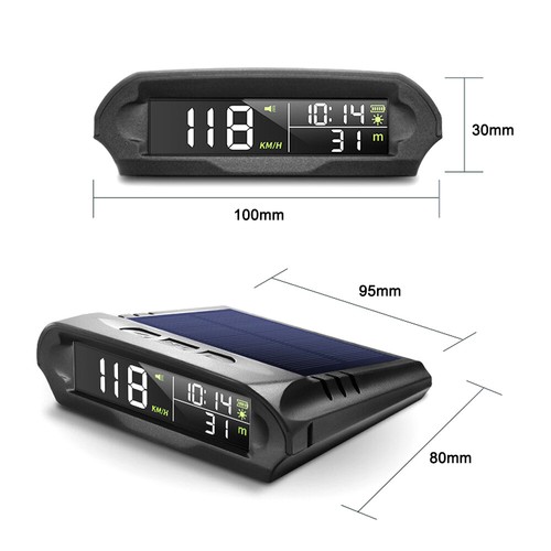 GPS Digital Speedometer Wireless Car Headup Display LCD Screen KMH/MPH New AU - Picture 10 of 12