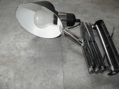 Industrial Bauhaus Design light Scissor Lamp wall retro Vintage atomic retro old - Picture 5 of 9