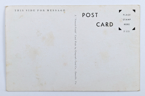 Cartolina d'epoca Mount Hood da Portland Oregon Graycraft Card Co Danville VA - Foto 3 di 4