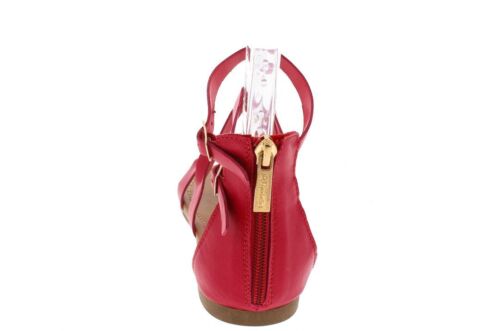 New Women's Thong Open Toe Criss Cross Strappy Ankle Strap Gladiator Flat Sandal - Picture 4 of 7