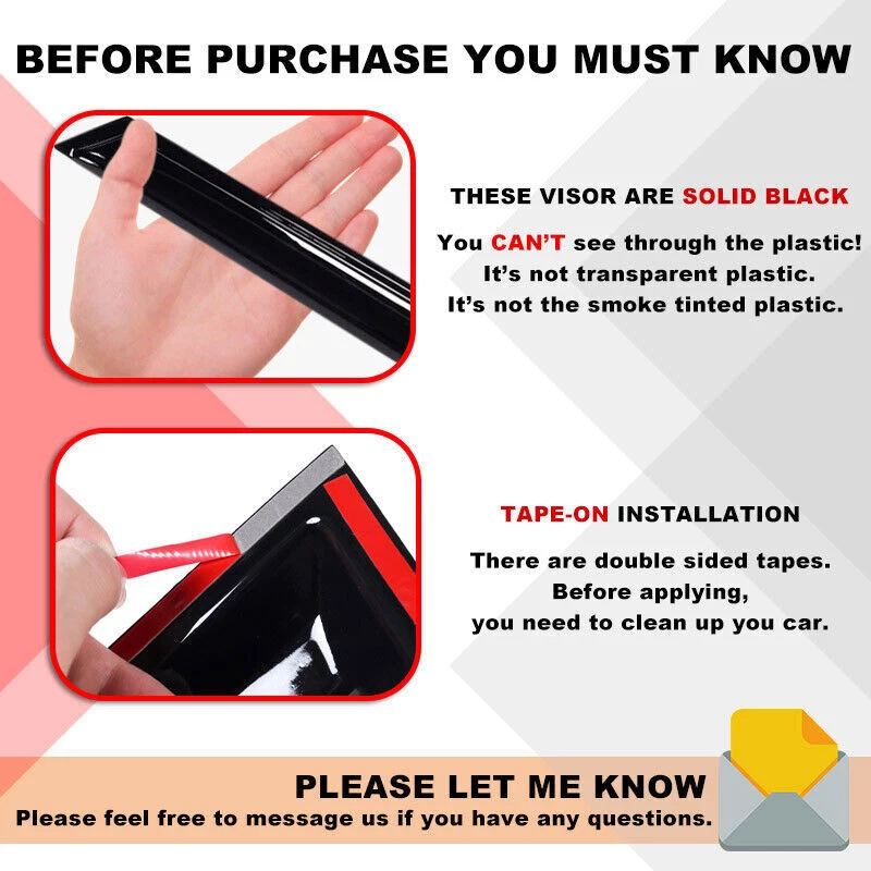 Weather Shields Weathershield Door Visor For Nissan Pathfinder R51 2005-2013 - image 2 of 4