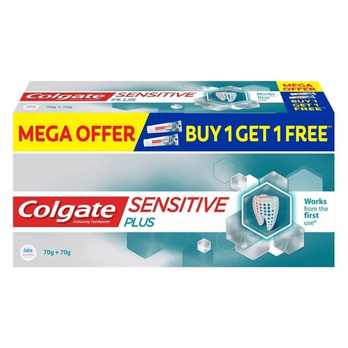 Colgate Sensitive Plus Sensitivity Relief Toothpaste, 70gm, Free Shipping - Picture 12 of 21