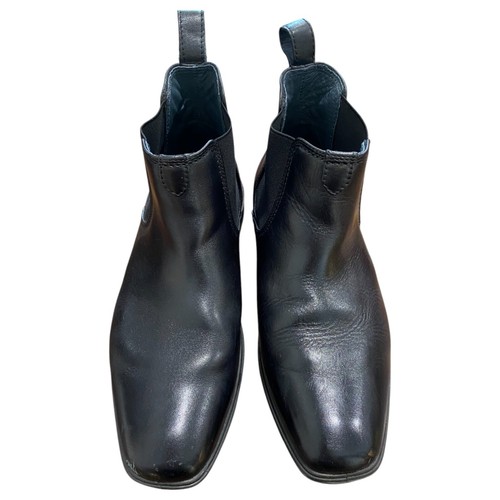 Hush Puppies Men's Chelsea Leather Boots AU7 (SH2659) - Picture 2 of 4