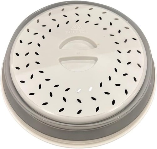 10.5" Microwave Safe Dish Food Plastic Plate Lid Cover Splatter With Steam Vents - Picture 58 of 64