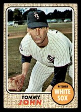 1968 Topps #72 Tommy John