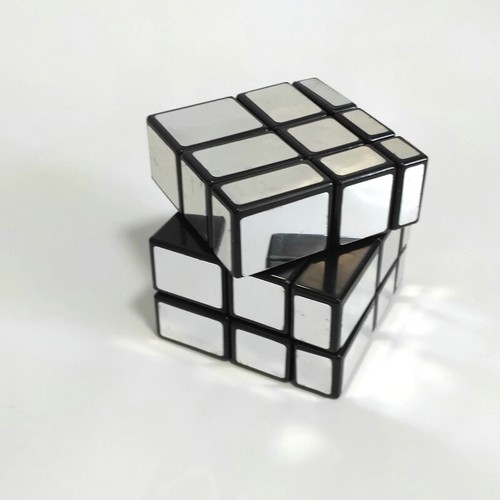 QiYi Mirror 3x3 Cube - cubo mágico plateado Speedcube Magic Cube cubo mágico - Imagen 3 de 11