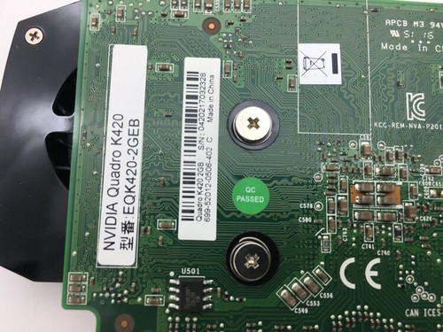 NVIDIA Quadro K420 2GB GDDR3 PCI-E DP DVI Professional Graphics Card - Picture 2 of 9