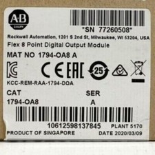 1794-OA8 New AB Sealed  Flex 8 Point Digital Output Module 1794OA8 US Free Tax