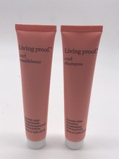 Living Proof Curl Shampoo  Conditioner Set   30ml / 1oz Each Travel Size New