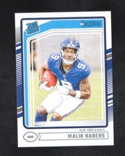 2024 Panini Donruss - Rated Rookie Malik Nabers #383 (RC)