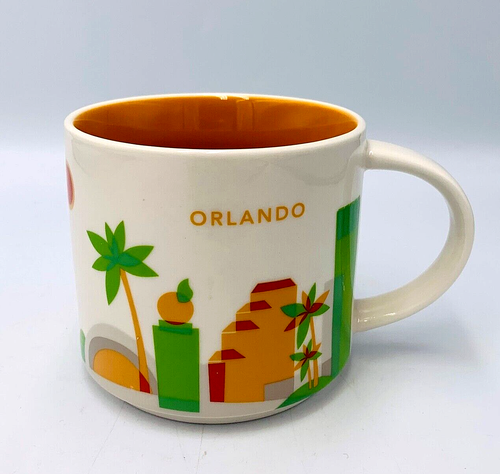 Starbucks Tasse Global City Orlando You Are Here Kaffeebecher Tasse 14oz 2015 - Bild 1 von 5