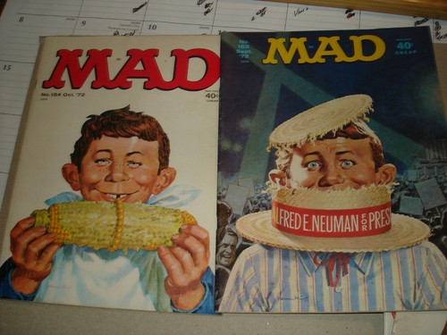 Mad Magazine lot of 8 vintage issues 1970-1972 134/137/143/150-154 humor/parody - Picture 6 of 7