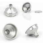 8mm Stainless Steel Funnel for All Hip Flasks Flask Filler Wine Pot