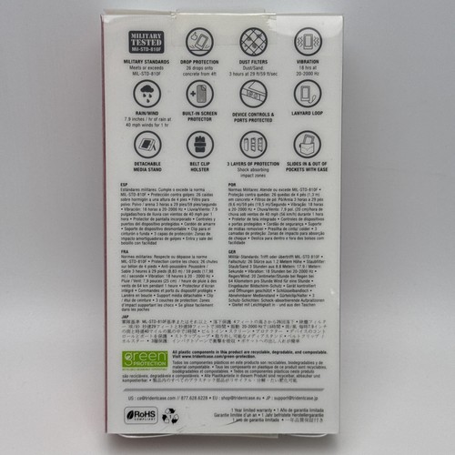 Trident Kraken AMS Case Pink Hybrid Cover w/Holster for iPhone SE(1st Gen)/5S/5 - Picture 4 of 11