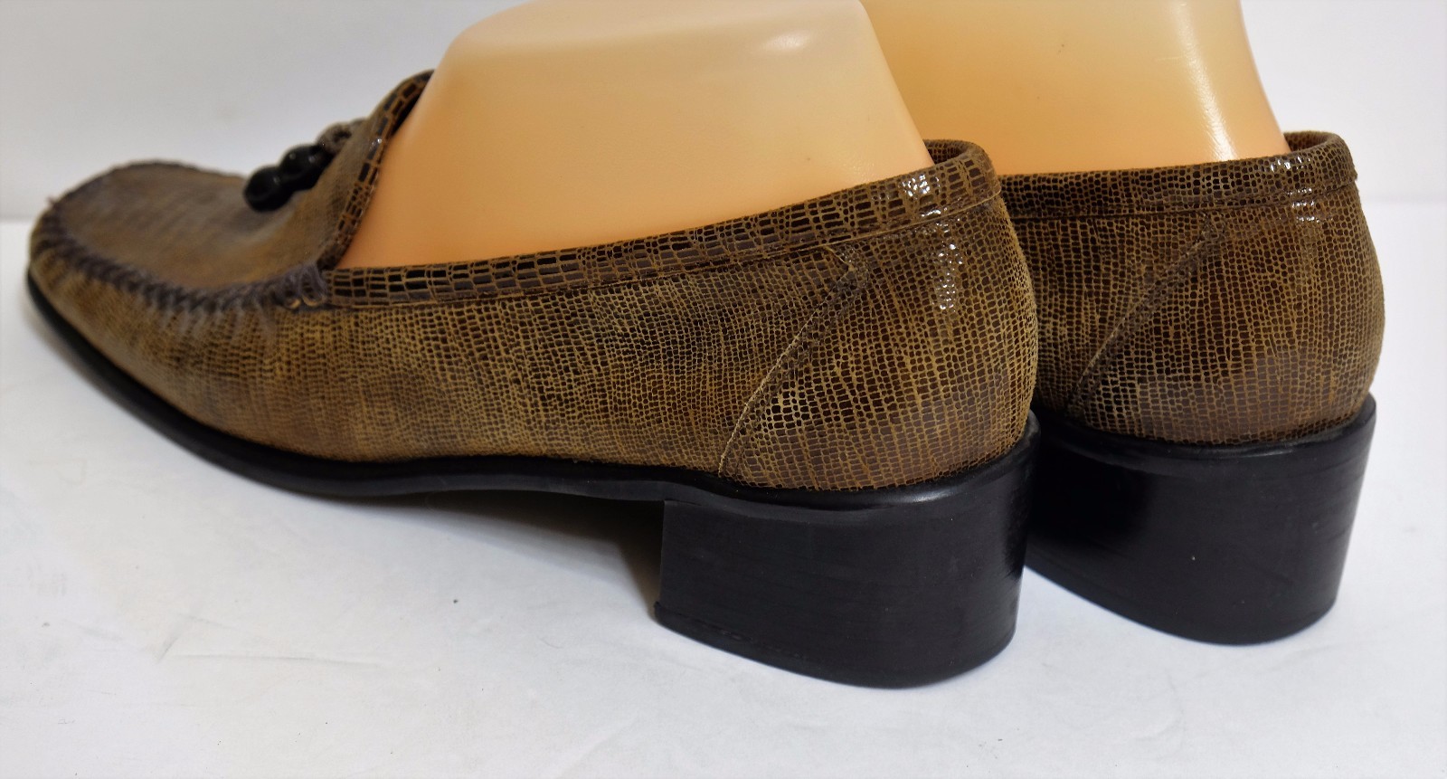 EUC Stuart Weitzman Weitzman Weitzman Women's Size 8.5AA Brown Snake Print Patent Leather Loafers 8c44d2 EUC Stuart Weitzman Weitzman Weitzman Women's Size 8.5AA Brown Snake Print Patent Leather Loafers 8c44d2
