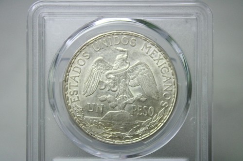 Caballito de plata peso de México 1913 graduación profesional AU58 mejor fecha #3647 - Imagen 4 de 4