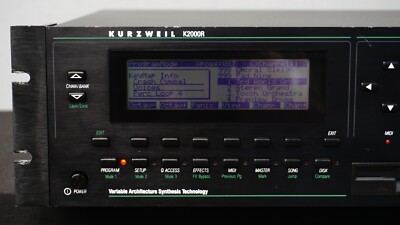Kurzweil K2000R Variable Architecture Synthesiser & Sampler