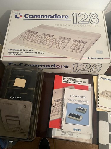 OVP Commodore 128, 1571, DX85, Monitor, Floppy, Handbücher, Epson Fx-85 Zubehör - Bild 5 von 12