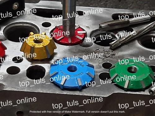 17x 3AC DAYTONA VALVE SEAT CUTTER SET FORD MUSTANG 5.0L 2011 to 2015 - Picture 8 of 9