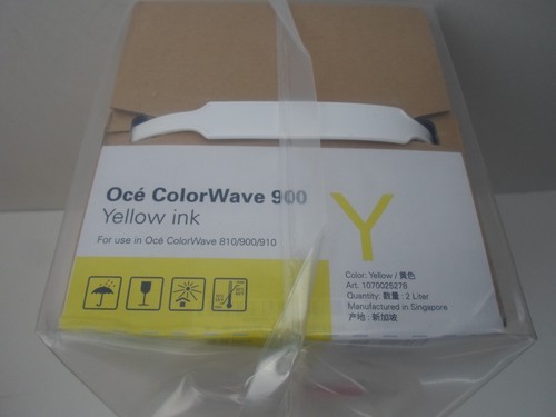 Oce ColorWave 900 Yellow Ink Cartridge 2 Liter - 10700252878 (O20378-3 MA) IN#20 - Picture 4 of 10