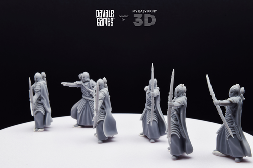 Bloody Warrior with Bow Davale Games 3D Printed With High Quality Resin - Imagen 7 de 18