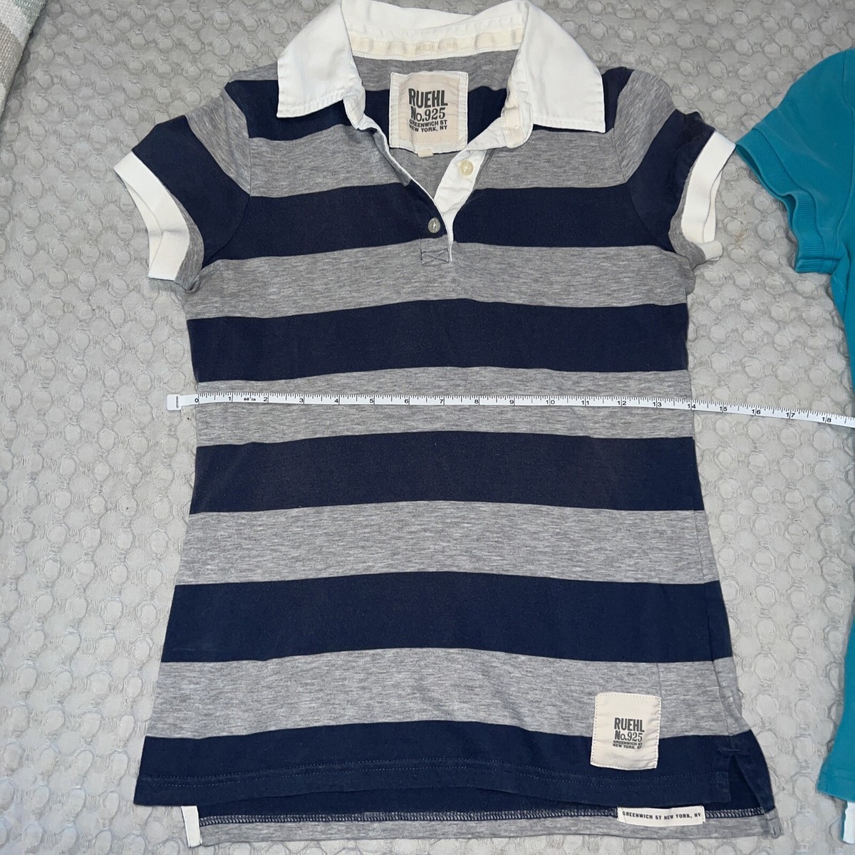 Ruehl No.925 Polo Shirt M Womens Stretch Abercrombie & Fitch