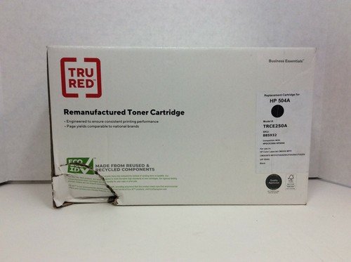 Cartucho de tóner Tru Red Remanufacturado Negro Rendimiento Estándar Repuesto - Imagen 1 de 5