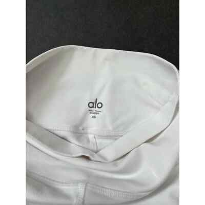 alo YOGA ホワイト ワンジー XS Alo Yoga Interlace Leggings in White Size XS | eBay