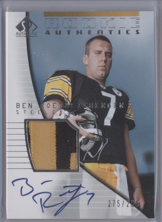 2004 SP Authentic Ben Roethlisberger #213 - 1 of 2